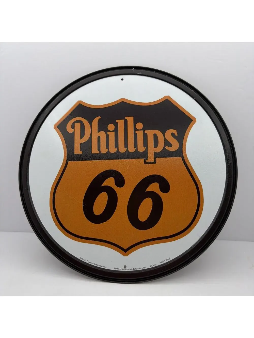Phillips 66 Round Metal Sign 12